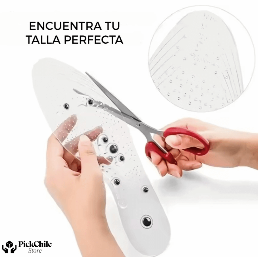 Plantilla con Imán Ajustable - Camina sin molestias y Alivia Dolores