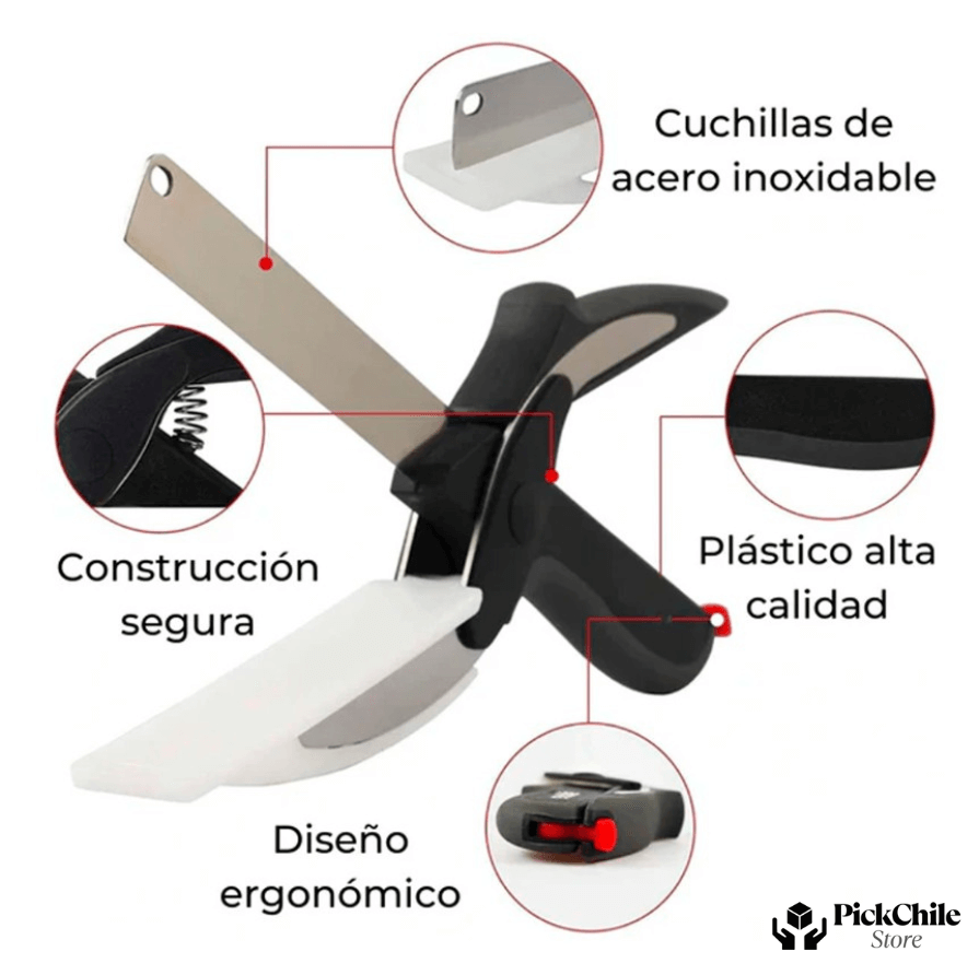 Tijera Corta Alimentos Smart Clever Cutter